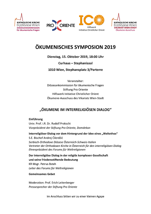 Ökumenisches Symposion 2019-10-15